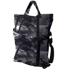 Fold Over Handle Tote Bag 