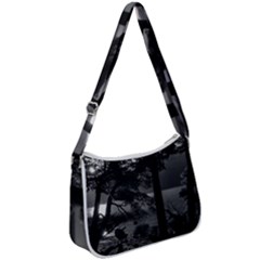 Zip Up Shoulder Bag 