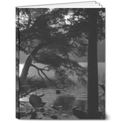 Los Alerces National Park Waterfront Landscape, Argentina002 7  x 9  Hardcover Notebook from ArtsNow.com