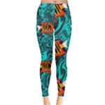 Flame Swirls Everyday Leggings 