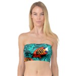 Flame Swirls Bandeau Top