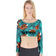 Long Sleeve Crop Top 