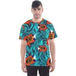 Flame Swirls Men s Sport Mesh T-Shirt