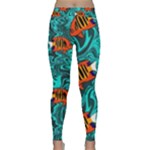 Flame Swirls Classic Yoga Leggings