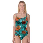 Flame Swirls Camisole Leotard 