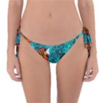 Flame Swirls Reversible Bikini Bottoms