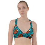 Flame Swirls Sweetheart Sports Bra