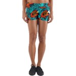 Flame Swirls Yoga Shorts