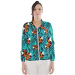 Flame Swirls Women s Windbreaker