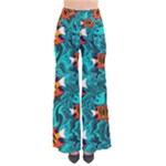 Flame Swirls So Vintage Palazzo Pants