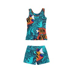 Kids  Boyleg Swimsuit 