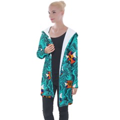 Longline Hooded Cardigan 