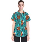 Flame Swirls Women s Short Sleeve Shirt