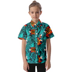 Kids  Short Sleeve Shirt 