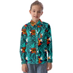 Kids  Long Sleeve Shirt 