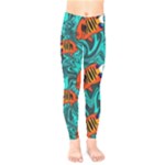 Flame Swirls Kids  Leggings