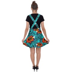 Velvet Suspender Skater Skirt 