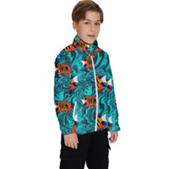 Kids  High Neck Windbreaker 