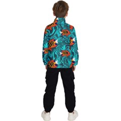 Kids  High Neck Windbreaker 