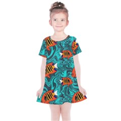 Kids  Simple Cotton Dress 