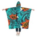 Kids  Hooded Rain Ponchos 