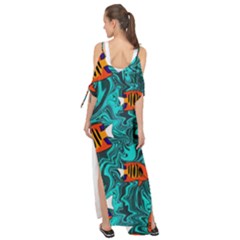 Maxi Chiffon Cover Up Dress 