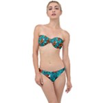 Flame Swirls Classic Bandeau Bikini Set