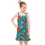 Flame Swirls Kids  Overall Dress