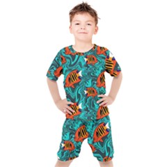 Kids  T-Shirt and Shorts Set 