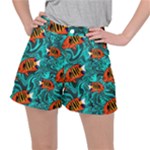 Flame Swirls Women s Ripstop Shorts