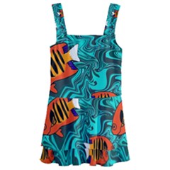 Kids  Layered Skirt Swimsuit 