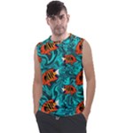 Flame Swirls Men s Regular Tank Top