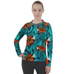 Flame Swirls Women s Pique Long Sleeve T-Shirt