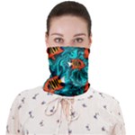 Flame Swirls Face Covering Bandana (Adult)