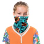 Flame Swirls Face Covering Bandana (Kids)