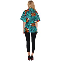 Women s Batwing Button Up Shirt 