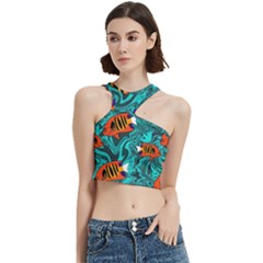 Flame Swirls Cut Out Top from ArtsNow.com