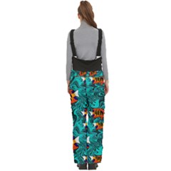 Women s Side Zip Front Pouch Ski And Snowboard Bib Pants	 