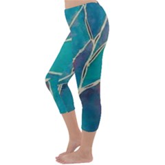 Capri Winter Leggings  Back