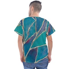 Men s V-Neck Scrub Top 