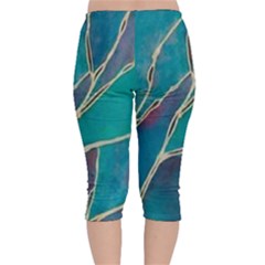 Velvet Capri Leggings  