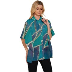 Women s Batwing Button Up Shirt 