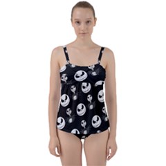 Twist Front Tankini Set 