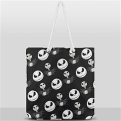 Full Print Rope Handle Tote (Large) 