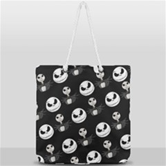 Full Print Rope Handle Tote (Large) 