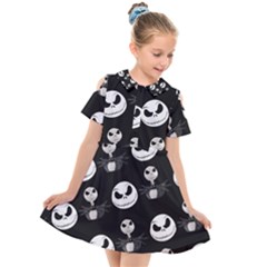 Kids  Short Sleeve Shirt Dress 