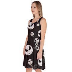 Knee Length Skater Dress With Pockets 