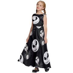 Kids  Satin Sleeveless Maxi Dress 