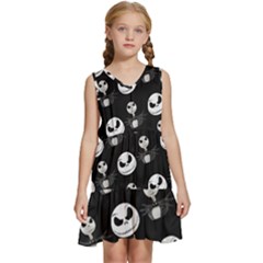 Kids  Sleeveless Tiered Mini Dress 