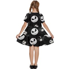 Kids  Short Sleeve Tiered Mini Dress 